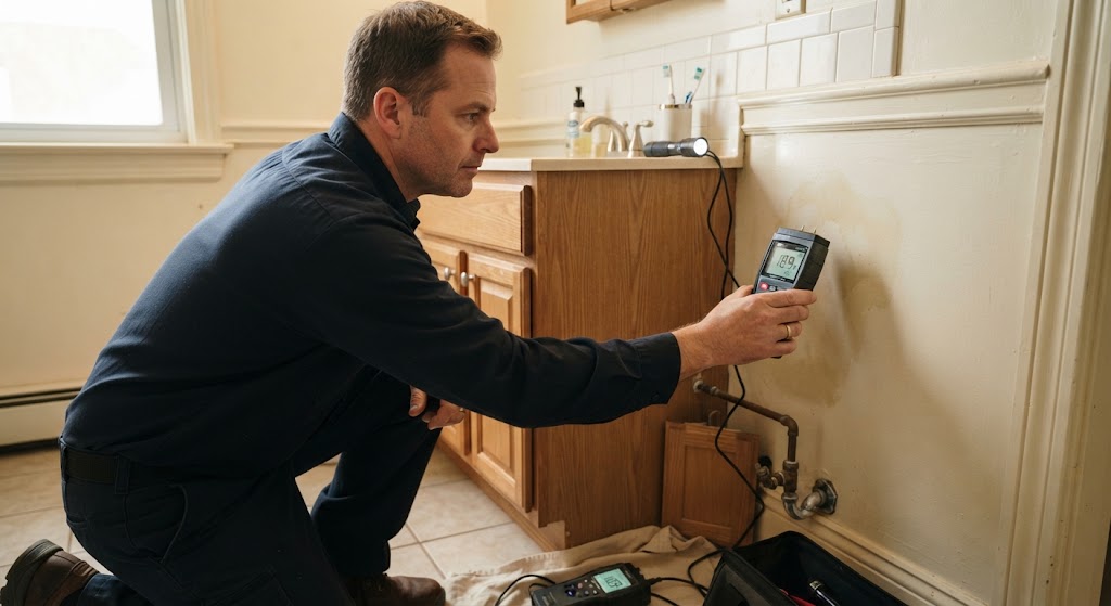 Shower and bathroom leak detection in Clifton NJ